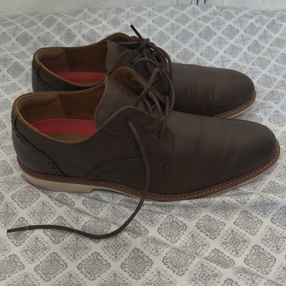 Red Wing Shoes Dark Brown Leather Oxfords